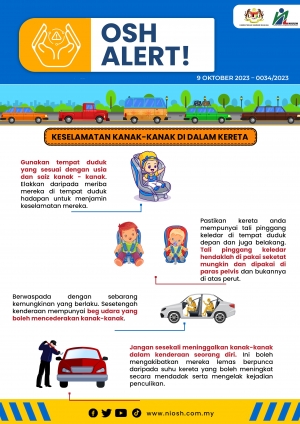 Keselamatan Kanak-Kanak di dalam Kereta