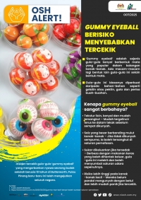 Gummy Eyeball Berisiko Menyebabkan Tercekik