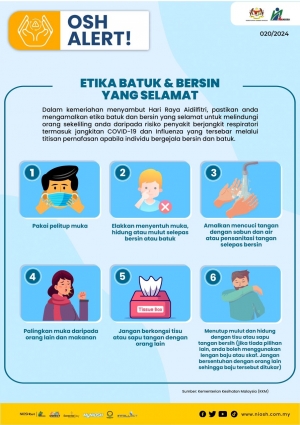 Etika Batuk dan Bersin yang Selamat