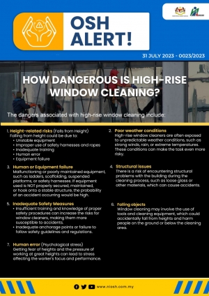 How dangerous is High-Rise Window Cleaning?