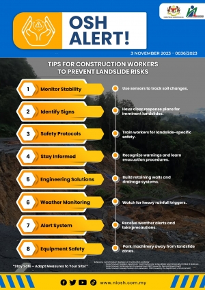 Tips for Construction Workers to prevent Landslide Risks