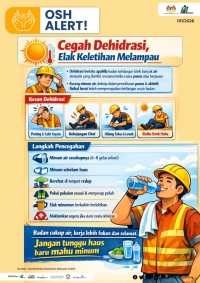 Cegah Dehidrasi, Elak Keletihan Melampau