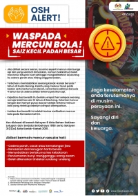 Waspada Mercun Bola ! Saiz Kecil Padah Besar