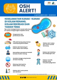 Keselamatan Kanak-Kanak di Kolam Renang, Kolam Rekreasi dan Taman Tema