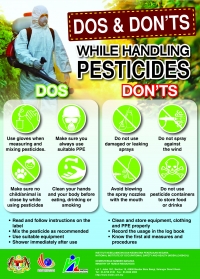 Dos &amp; Don&#039;ts While Handling Pesticides