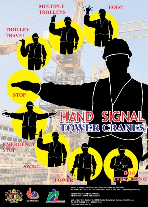 Hand Signal Tower Cranes