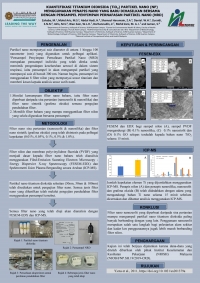Kuantifikasi Titanium Dioksida (Tio2) Partikel Nano (NP) Menggunakan Penapis Nano yang baru dihasilkan bersama dengan Pensampel Penyimpan Pernafasan Partikel Nano (NRD)