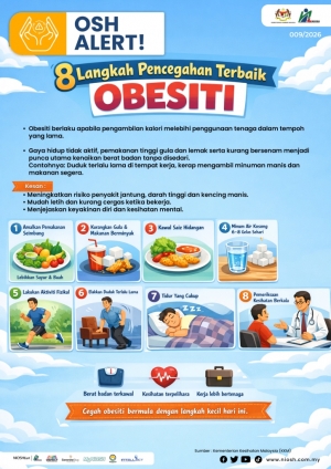 8 Langkah Pencegahan Terbaik OBESITI